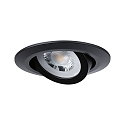 Paulmann Luce da incasso girevole, Set di 3, Nero opaco  6W 450 | 580lm 3000K 40 40