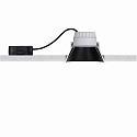 Paulmann Recessed spot LED COLE IP44, fixed, incl. LED COIN Module, 230V, 6.5W 2700K460lm 100, 3-step dimmable, black / gold matt