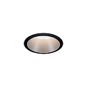 Paulmann Lumire encastre COLE COIN LED rigide, lot de 3 IP44, noir , argent gradable 6,5W 460lm 2700K 100 100 CRI >80