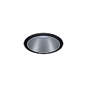 Paulmann Lumire encastre COLE COIN LED rigide, lot de 3 IP44, noir , argent gradable 6,5W 460lm 2700K 100 100 CRI >80