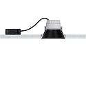 Paulmann Recessed spot LED COLE IP44, fixed, incl. LED COIN Module, 230V, 6.5W 2700K460lm 100, 3-step dimmable, white / silver