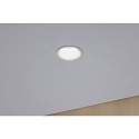 Paulmann recessed luminaire CYMBAL COIN LED rigid, Dim-To-Warm, set of 1 IP44, white matt dimmable 6