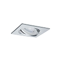 Paulmann 3er-Set LED Einbauleuchten-Set NOVA COIN, IP23, eckig, schwenkbar, inkl. Modul 6.5W 2700K 460lm 100, 3step dimmbar