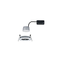 Paulmann LED Einbauleuchten-Set NOVA COIN, IP23, rund, starr, inkl. Modul 6.5W 2700K 460lm 100, 3step dimmbar, Alu gedreht