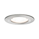Paulmann Recessed luminaire Nova, IP44, round, set of 1, excl. lamp, max. 35W, GU10, iron