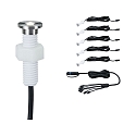 Apparecchio da incasso a terra PLUG & SHINE MICROPEN II EXTENSION-SET rigido, Set di 5, accessibile, commutabile IP65