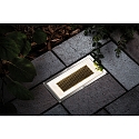 Paulmann LED Solar-Bodeneinbauleuchte SPECIAL LINE BOX, IP67, 20x10cm, 0.6W 2700K, Akku wechselbar, begehbar, Edelstahl / klar Paulmann LED Solar-Bodeneinbauleuchte SPECIAL LINE BOX, IP67, 20x10cm, 0.6W 2700K, Akku wechselbar, begehbar, Edelstahl / klar