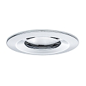 Paulmann Downlight NOVA PLUS COIN rond, rigide, lot de 1, avec diffuseur IP65, chrome gradable
