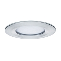 Paulmann 3er-Set LED Einbauleuchte NOVA PLUS COIN, IP44, rund, 3x 6.8W 2700K 425lm, dimmbar, starr, Alu gedreht