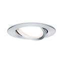 Lumire encastre NOVA PLUS COIN rond, pivotant IP23, aluminium gradable 6,8W 2.700K 38 38 CRI >80