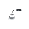 Paulmann Paulmann Recessed luminaire LED Coin Slim, IP23, round, 6,8W, set of 1 dimmable and swiveling, aluminum