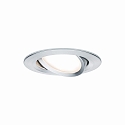 Paulmann Lumire encastre NOVA PLUS COIN rond, pivotant, lot de 3 IP23, aluminium gradable 3x6,8W 2.700K