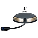 Paulmann PLUG & SHINE Bodenleuchte, IP67, doppelter Lichtaustritt, befahrbar, 24V, 3W 3000K 12lm 180°, Anthrazit Paulmann PLUG & SHINE Bodenleuchte, IP67, doppelter Lichtaustritt, befahrbar, 24V, 3W 3000K 12lm 180°, Anthrazit