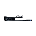 Paulmann Plug&Shine Cable IP68 with 3 connection sockets black, 2m