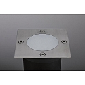 Paulmann LED Bodeneinbauleuchte PLUG & SHINE FLOOR, IP65, eckig, 10 x 10cm, 24V, 3.6W 3000K 300lm, dimmbar, rostfrei