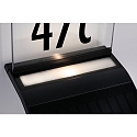 Paulmann solar house number light YOKO with sensor IP44, anthracite 