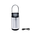 Paulmann Lampe de table  accu CAPULINO LED avec batterie IP44, anthrazit, transparent gradable