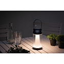 Paulmann Lampe de table  accu CAPULINO LED avec batterie IP44, anthrazit, transparent gradable