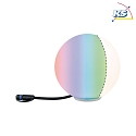 Paulmann Outdoor Plug & Shine ZigBee LED Light object GLOBE, IP65,  20cm, 24V, 2.8W RGB/W 110lm, dimmable