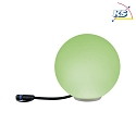 Paulmann Outdoor Plug & Shine ZigBee LED Light object GLOBE, IP65,  20cm, 24V, 2.8W RGB/W 110lm, dimmable