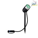 Paulmann Lumière extérieure LED PLUG & SHINE PIKE ZIGBEE lot de 3, RGBW, contrôlable par ZigBee IP44, anthrazit gradable