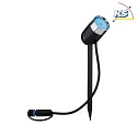Paulmann Lumière extérieure LED PLUG & SHINE PIKE ZIGBEE lot de 3, RGBW, contrôlable par ZigBee IP44, anthrazit gradable