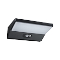 Paulmann solar wall luminaire RONAS with motion detector IP44, dark grey 