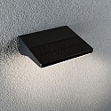 Paulmann solar wall luminaire RONAS with motion detector IP44, dark grey 