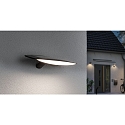 Paulmann solar wall luminaire KIRAN with motion detector IP44, anthracite 