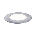 Apparecchio da incasso a terra HOUSE LED � 50MM POINT rotondo, passabile, commutabile IP67, acciaio inossidabile spazzolato 
