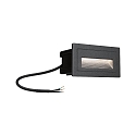 Paulmann Apparecchio da incasso per esterni LONG IP44, Nero  Paulmann Apparecchio da incasso per esterni LONG IP44, Nero