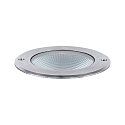 Paulmann Outdoor LED Boden-Einbauleuchte FLOOR, IP67, rund,  12cm, 230V, 7W 3000K 580lm 100, begehbar, Edelstahl / Aluminium