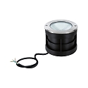 Paulmann Outdoor LED Boden-Einbauleuchte FLOOR, IP67, rund,  12cm, 230V, 7W 3000K 580lm 100, begehbar, Edelstahl / Aluminium