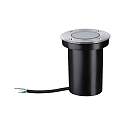 Paulmann Projecteur encastr FLOOR rond, accessible GU10 IP65, acier inoxydable gradable