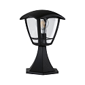 Paulmann outdoor floor lamp CLASSIC CURVED E27 IP44, clear, black dimmable Paulmann outdoor floor lamp CLASSIC CURVED E27 IP44, clear, black dimmable