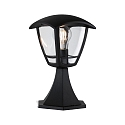 Paulmann outdoor floor lamp CLASSIC CURVED E27 IP44, clear, black dimmable Paulmann outdoor floor lamp CLASSIC CURVED E27 IP44, clear, black dimmable