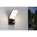 Paulmann Applique da esterno ADYA LED con sensore IP44, antracite 