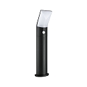 Paulmann Outdoor LED Pollerleuchte ADYA, mit PIR-Sensor, IP44, 230V, 10W 3000K 750lm, Aluminium, Anthrazit / Satin