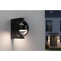 Paulmann LED Außenwandleuchte SWIVEA, IP44, 230V, 10W 3000K 460lm, kardanisch schwenkbar, Aluminium, Anthrazit / Satin Paulmann LED Außenwandleuchte SWIVEA, IP44, 230V, 10W 3000K 460lm, kardanisch schwenkbar, Aluminium, Anthrazit / Satin