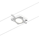 Paulmann wire luminaire MACLED, chrome, white matt 