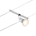 Paulmann wire system SALT 5-fold GU5,3, chrome matt 