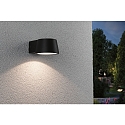 Paulmann LED Außenwandleuchte CAPEA, IP44, 230V, 5W 3000K 500lm 98°, Aluminium, Grau Paulmann LED Außenwandleuchte CAPEA, IP44, 230V, 5W 3000K 500lm 98°, Aluminium, Grau