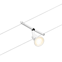 Paulmann wire system SALT 5-fold GU5,3, chrome, white matt 