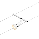 Paulmann wire system SALT 5-fold GU5,3, chrome, white matt 