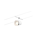 Paulmann Lampe  corde WIRE SYSTEMS DC CONE GU5,3, chrome, blanc mat 
