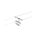 Paulmann Systme de corde WIRE SYSTEMS DC CUP lot de 5 GU5,3, chrome, chrom mat 