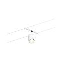 Paulmann Systme de corde WIRE SYSTEMS DC CUP lot de 5 GU5,3, chrome, blanc mat 