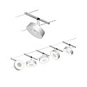 Système de corde LED WIRE SYSTEMS CORDUO CIRCLE rond, lot de 5, commutable IP20