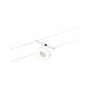 Lampe  corde LED WIRE SYSTEMS CORDUO CIRCLE rond, commutable IP20, chrome, blanc mat 