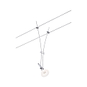 Paulmann wire luminaire COMET GU5,3, chrome matt dimmable